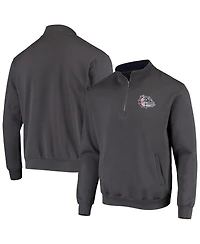 Men's Colosseum Gonzaga Bulldogs Tortugas Logo Quarter-Zip Jacket