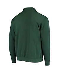 Men's Colosseum Green Colorado State Rams Tortugas Logo Quarter-Zip Pullover Jacket