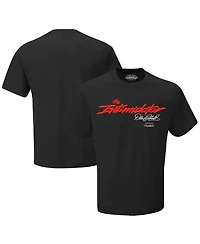 Men's Checkered Flag Sports Black Dale Earnhardt The Intimidator T-shirt