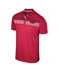 Men's Colosseum Cardinal Arkansas Razorbacks Langmore Polo Shirt