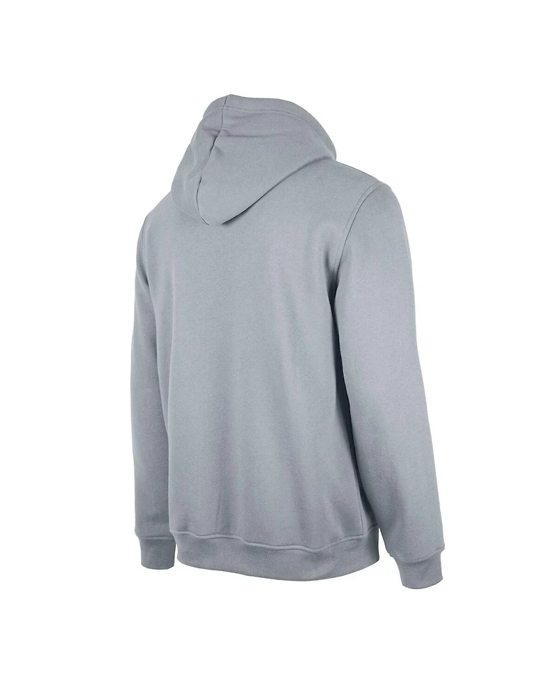 Men's New Era Gray Orlando Magic Big 2023/24 City Edition Jersey Pullover Hoodie