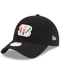 Women's New Era Black Cincinnati Bengals 2023 Nfl Crucial Catch 9TWENTY Adjustable Hat