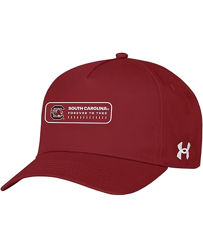 Men's Under Armour Garnet South Carolina Gamecocks 2023 Sideline Adjustable Hat