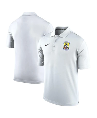 Men's Nike White Air Force Falcons Rivalry Intensity Polo Shirt