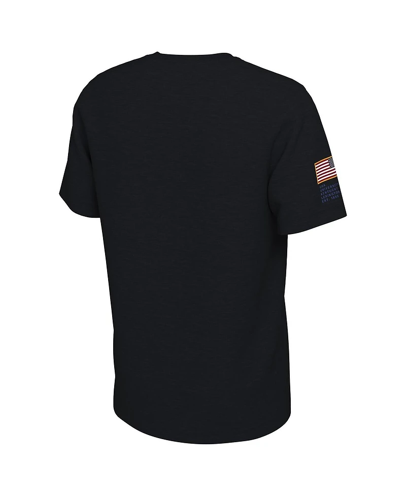 Men's Nike Black Kentucky Wildcats Veterans Camo T-shirt