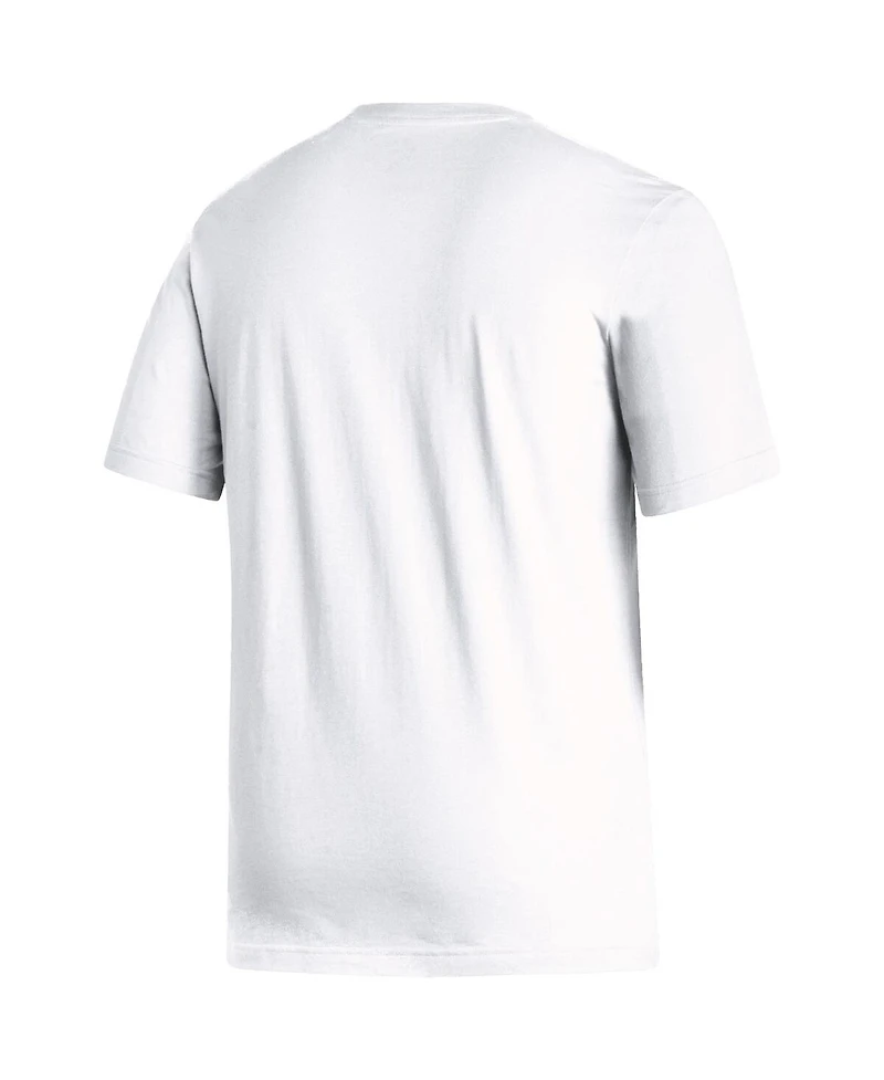 Men's adidas White Real Madrid Dassler T-shirt