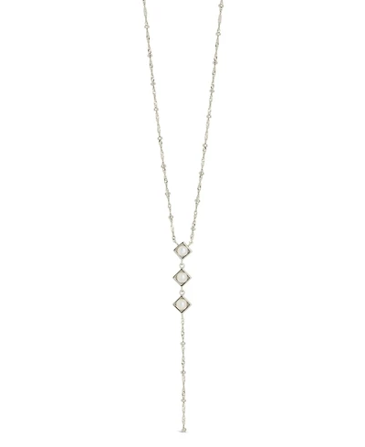 Sterling Forever Gold-Tone or Silver-Tone Freshwater Pearls Reine Lariat Necklace