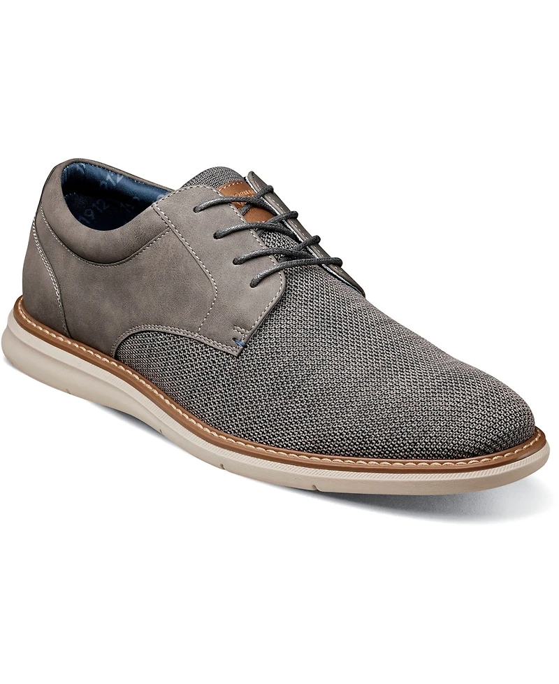 Nunn Bush Men's Chase Knit Plain Toe Oxford Shoes