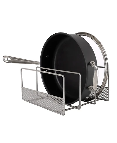Seville Classics 3-Slot Kitchen Pot, Pan Cookie Sheet Organizer