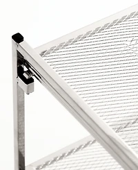 Seville Classics 4-Tier Metal Mesh Stackable Shoe Rack