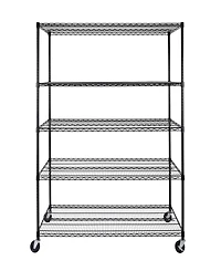 Seville Classics UltraDurable -Tier Nsf Steel Wire Shelving