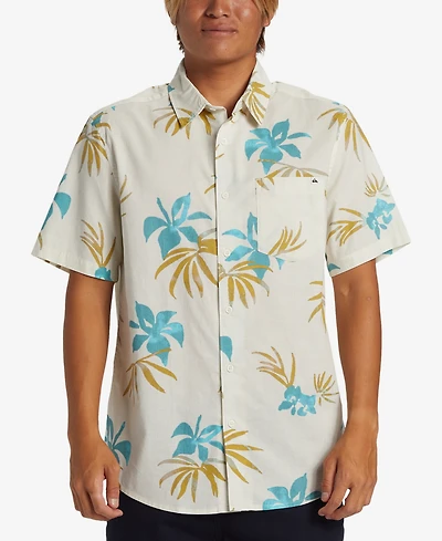 Quiksilver Men's Apero Classic Short Sleeve Button Down Shirt