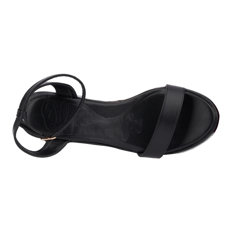 Olivia Miller Women's Charmer Platform Heel Sandal