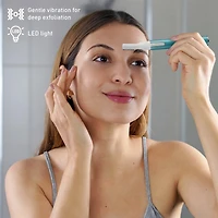 Pursonic Perfect Precision: Facial Trimming, Brow Styling, and Painless Shaving in One Kit.