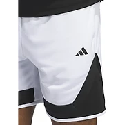 adidas Men's Pro Block Basketball Aeroready Shorts - 11in Inseam