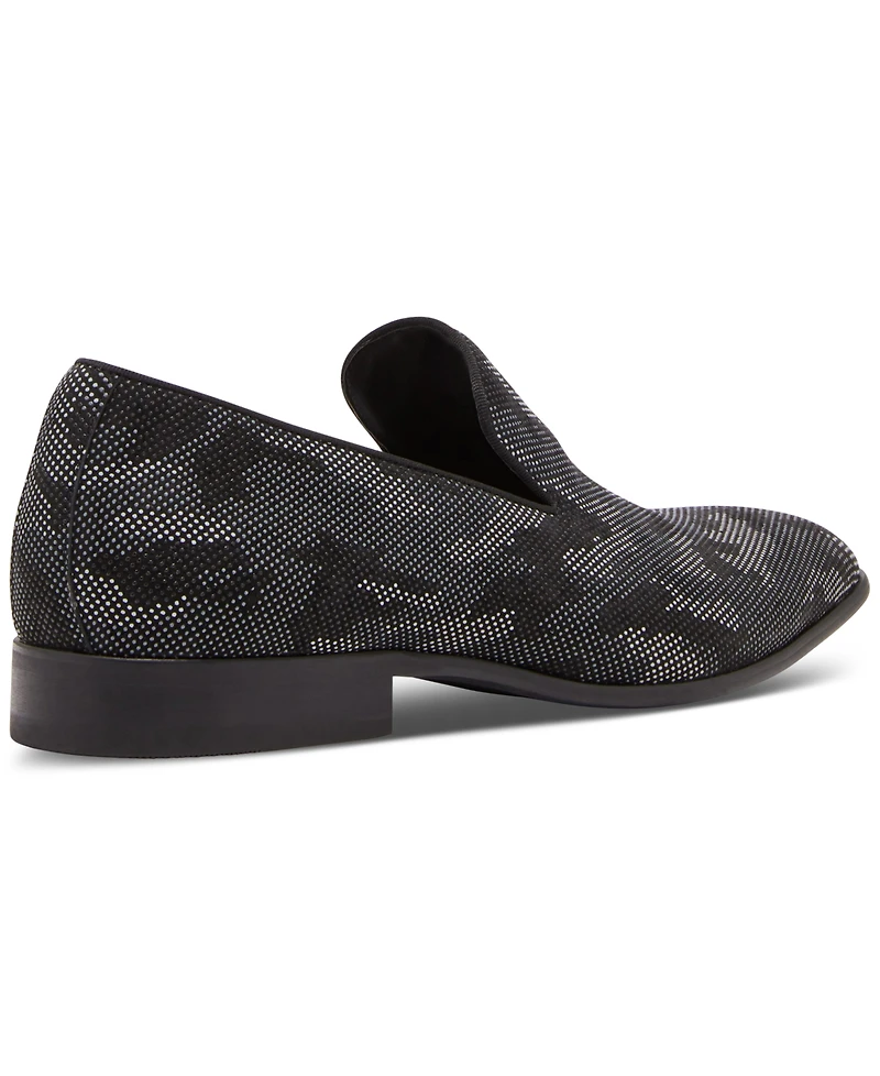 Steve Madden Men's June Camo-Print Smoking Slippers
