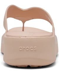 Crocs Women's Getaway Platform Casual Flip-Flop Sandals from Finish Line