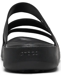 Crocs Women's Getaway Casual Strappy Sandals from Finish Line