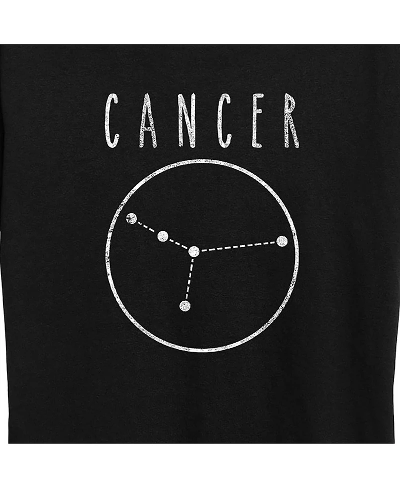 Hybrid Apparel Trendy Plus Astrology Cancer Graphic T-shirt
