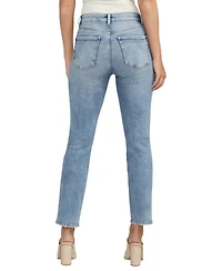 Silver Jeans Co. Women's Isbister High Rise Straight Leg Jeans
