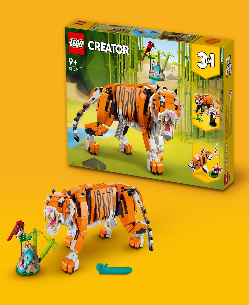 Lego Creator 31129 3-in-1 Majestic Tiger Toy Building Set