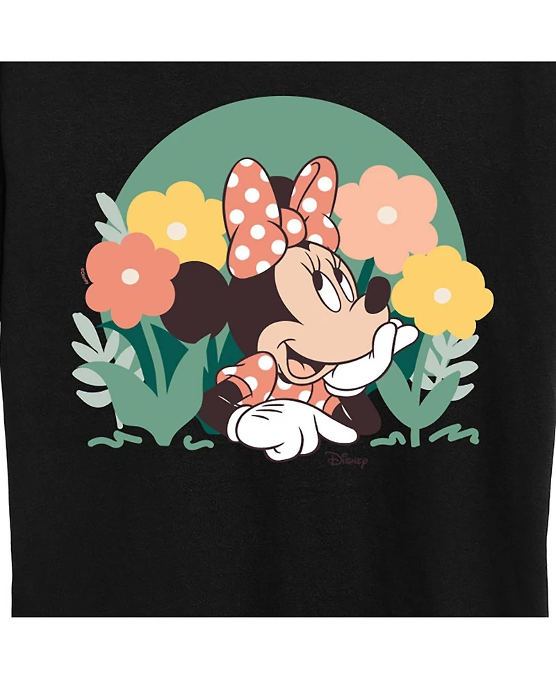 Hybrid Apparel Trendy Plus Disney Minnie Mouse Earth Day Graphic T-shirt