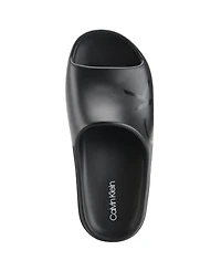 Calvin Klein Men's Ocean Puff Logo Pool Slides