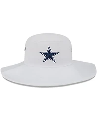 Men's New Era White Dallas Cowboys 2023 Nfl Training Camp Panama Bucket Hat
