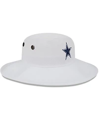Men's New Era White Dallas Cowboys 2023 Nfl Training Camp Panama Bucket Hat