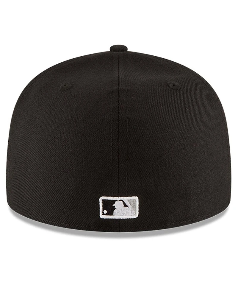 Men's New Era Black Chicago White Sox 2005 World Series Wool 59FIFTY Fitted Hat
