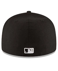Men's New Era Black Chicago White Sox 2005 World Series Wool 59FIFTY Fitted Hat