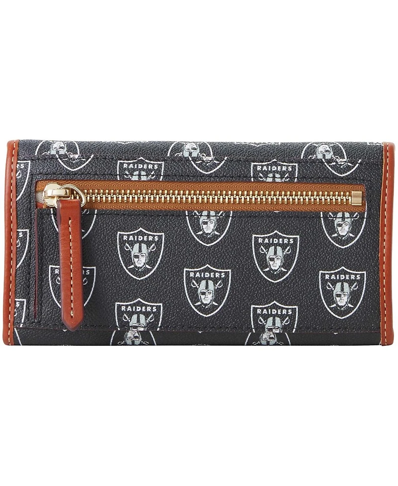 Women's Dooney & Bourke Las Vegas Raiders Continental Wallet