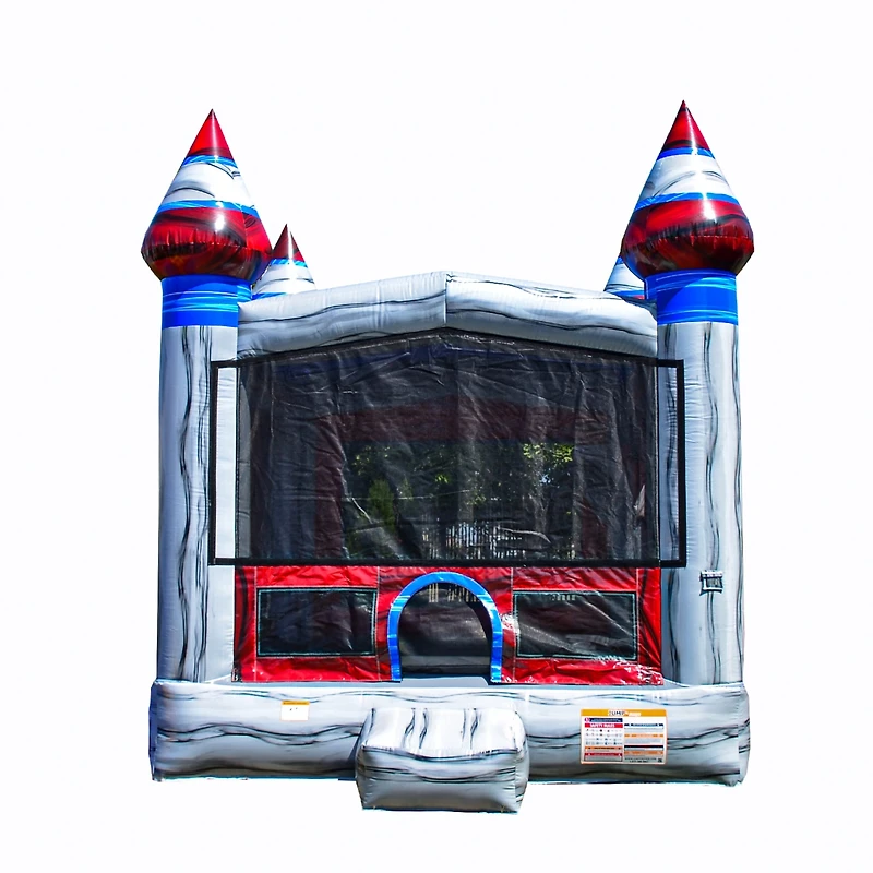JumpOrange Titanium Commercial Grade Bounce House 13x13 for Kids and Adults (with Blower), Basketball Hoop, Outdoor Indoor, Bouncer Jumper, Birthday P
