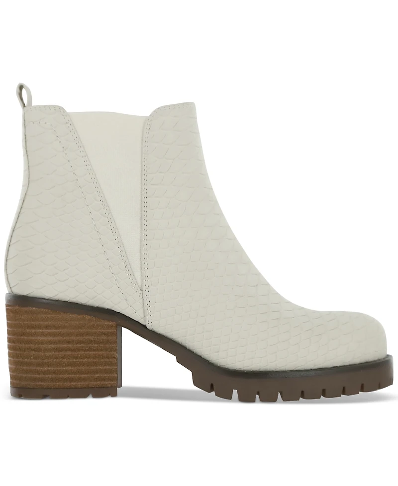 Mia Women's Jody Lug Sole Chelsea Booties