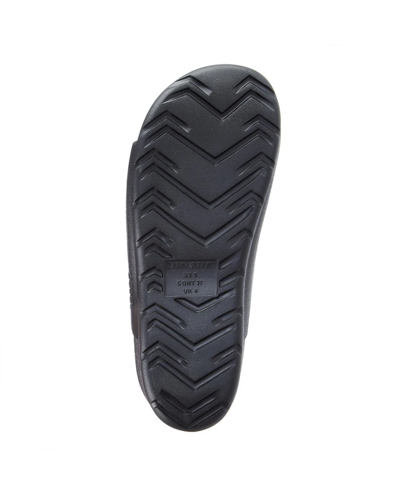 Totes Women's Double Buckle Adjustable Slide with Everywear