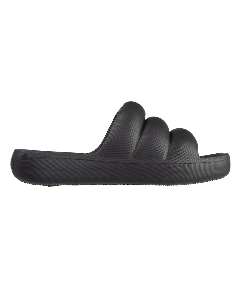 Totes Women's Molded Puffy Slide with Everywear