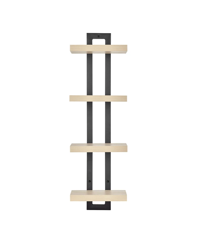 Danya B 4-Tier Ladder Bracket Floating Wall Shelves