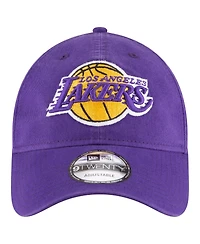 Men's New Era Purple Los Angeles Lakers Team 2.0 9TWENTY Adjustable Hat