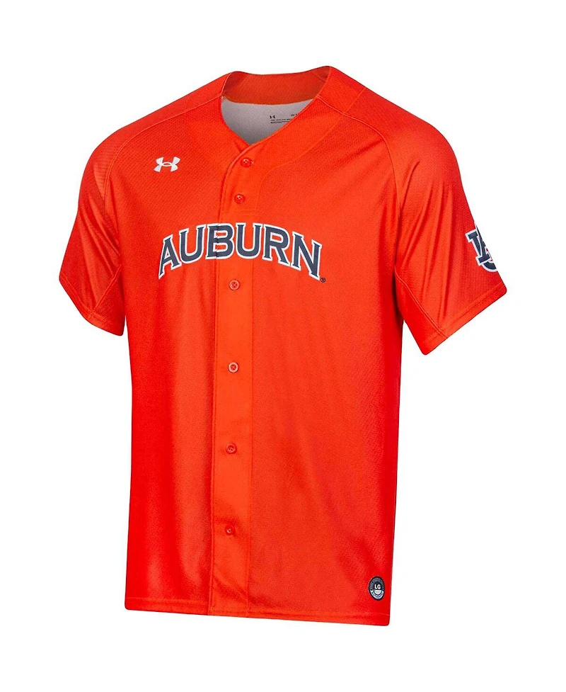 Under Armour Men's Auburn Tigers Replica Baseball Jersey
