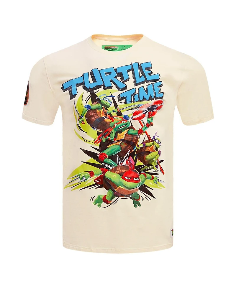 Men's and Women's Freeze Max Natural Teenage Mutant Ninja Turtles Turtle Time Graphic T-shirt