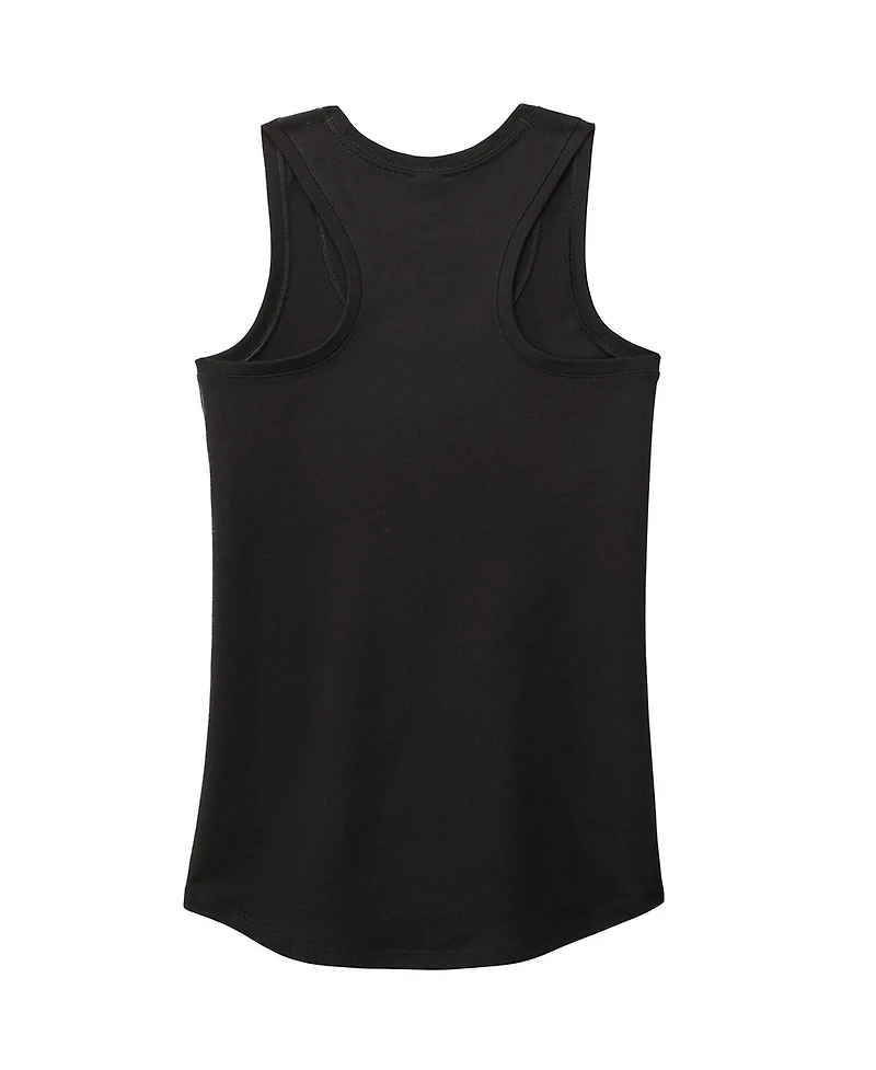 Women's Richard Childress Racing Team Collection Black Kyle Busch Tri-Blend Racer Back Tank Top