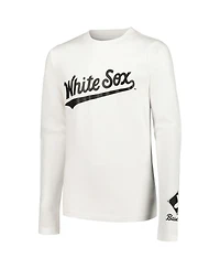Big Boys Stitches Black, White Chicago Sox T-shirt Combo Set