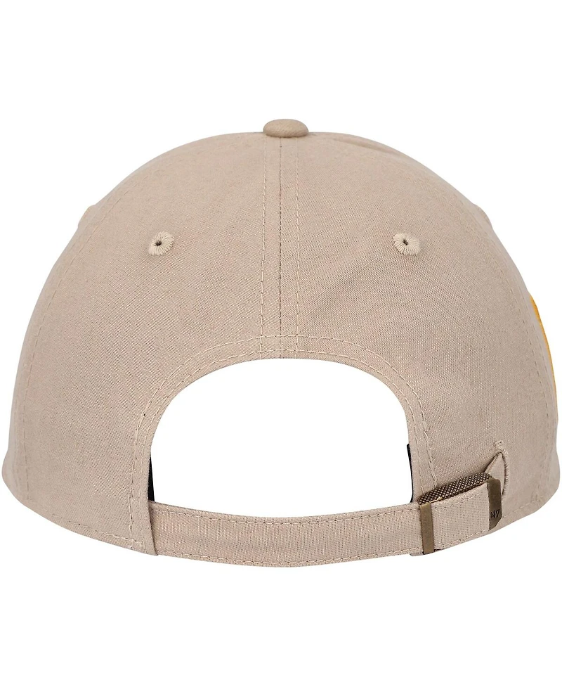 Men's '47 Brand Khaki Pittsburgh Pirates Atwood Mvp Adjustable Hat