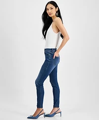 I.n.c. International Concepts Women's Curvy Mid Rise Skinny Jeans, Created for Macy's