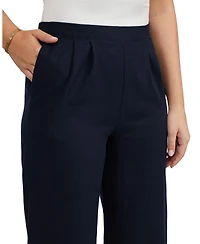 Ellen Tracy Women's Wide Leg Pant with Front Pleats