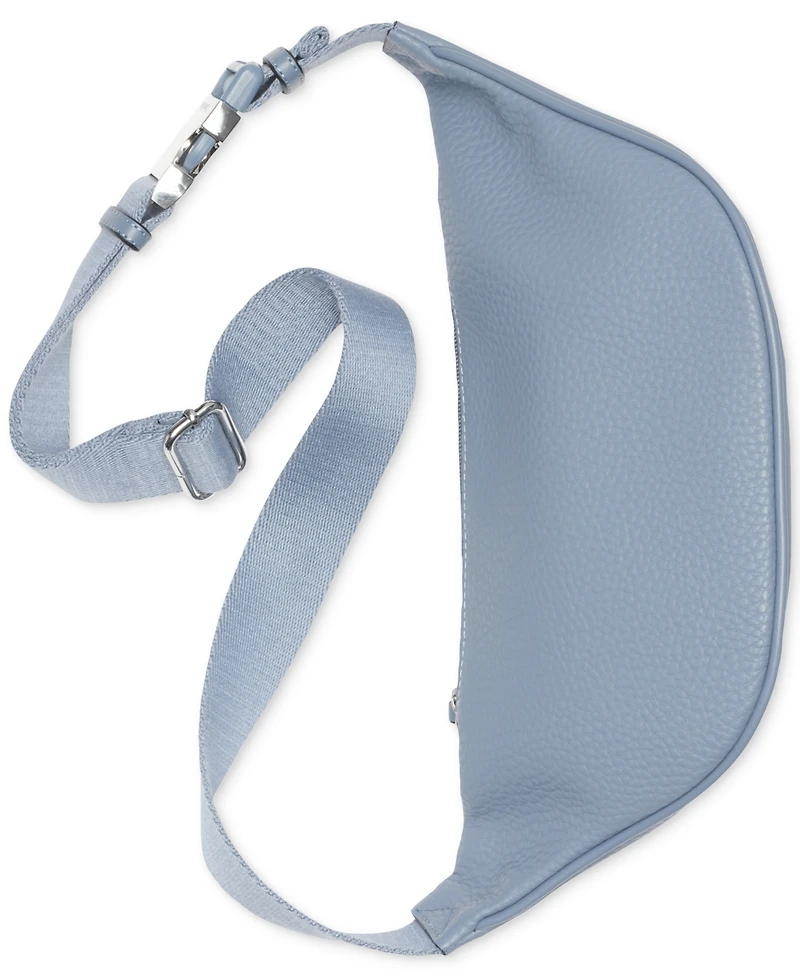 Calvin Klein Moss Belt Bag with Zipper Closure