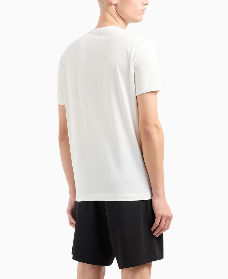 A|X Armani Exchange Men's Regular-Fit Gradient Box Logo Graphic T-Shirt