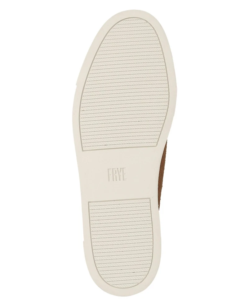 Frye Women's Ivy Crochet Low Lace Up Leather Sneakers
