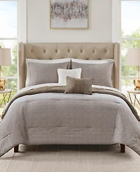 Jla Home Berkley 9-Pc. Comforter Set, California King, Exclusively at Macy's