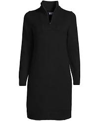 Lands' End Women's Cozy Lofty Sweater Dress